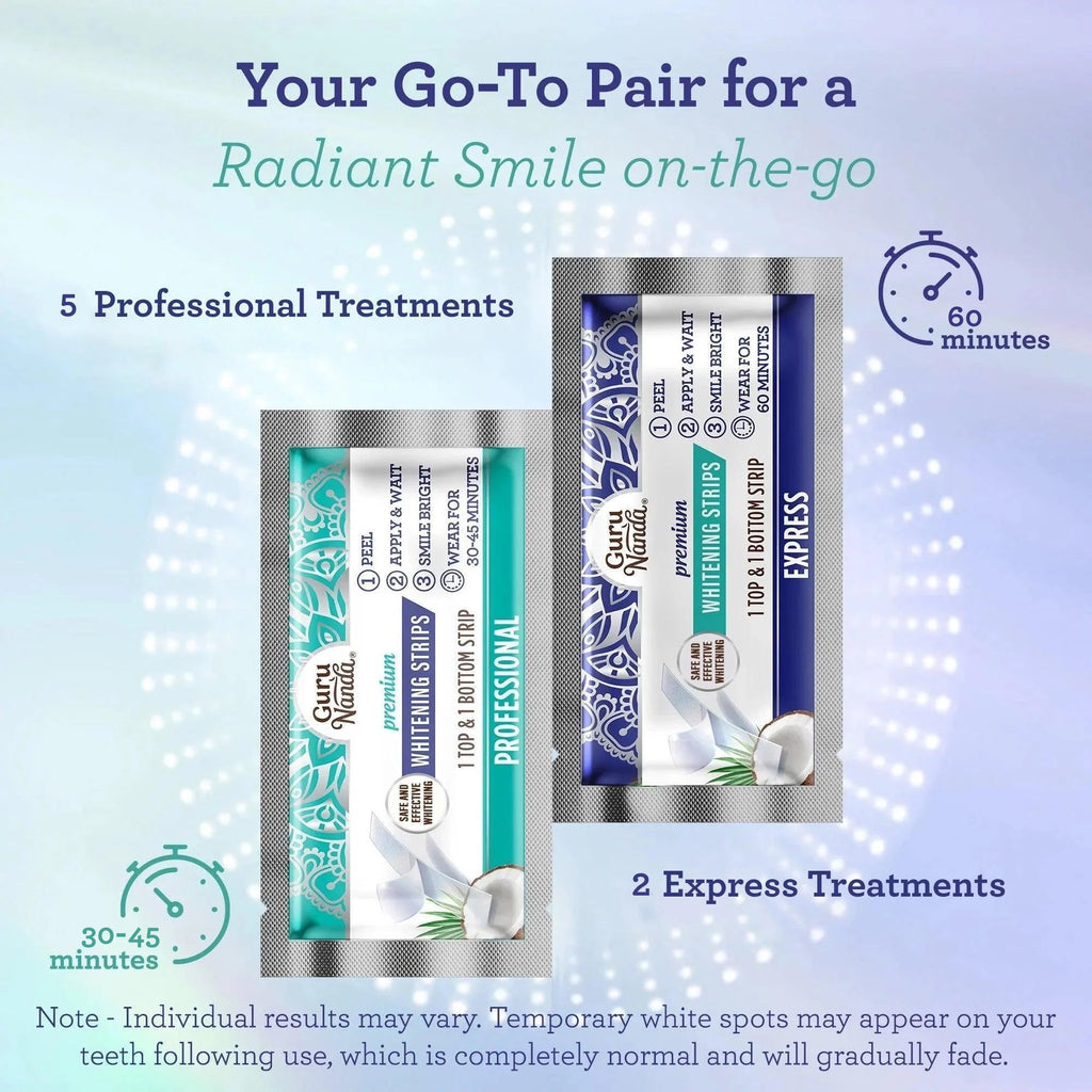 Teeth Whitening Strips -16-Day Treatment with Non-Slip, Dry Strip Technology - Whitening Designed with Care for a Brighter Smile