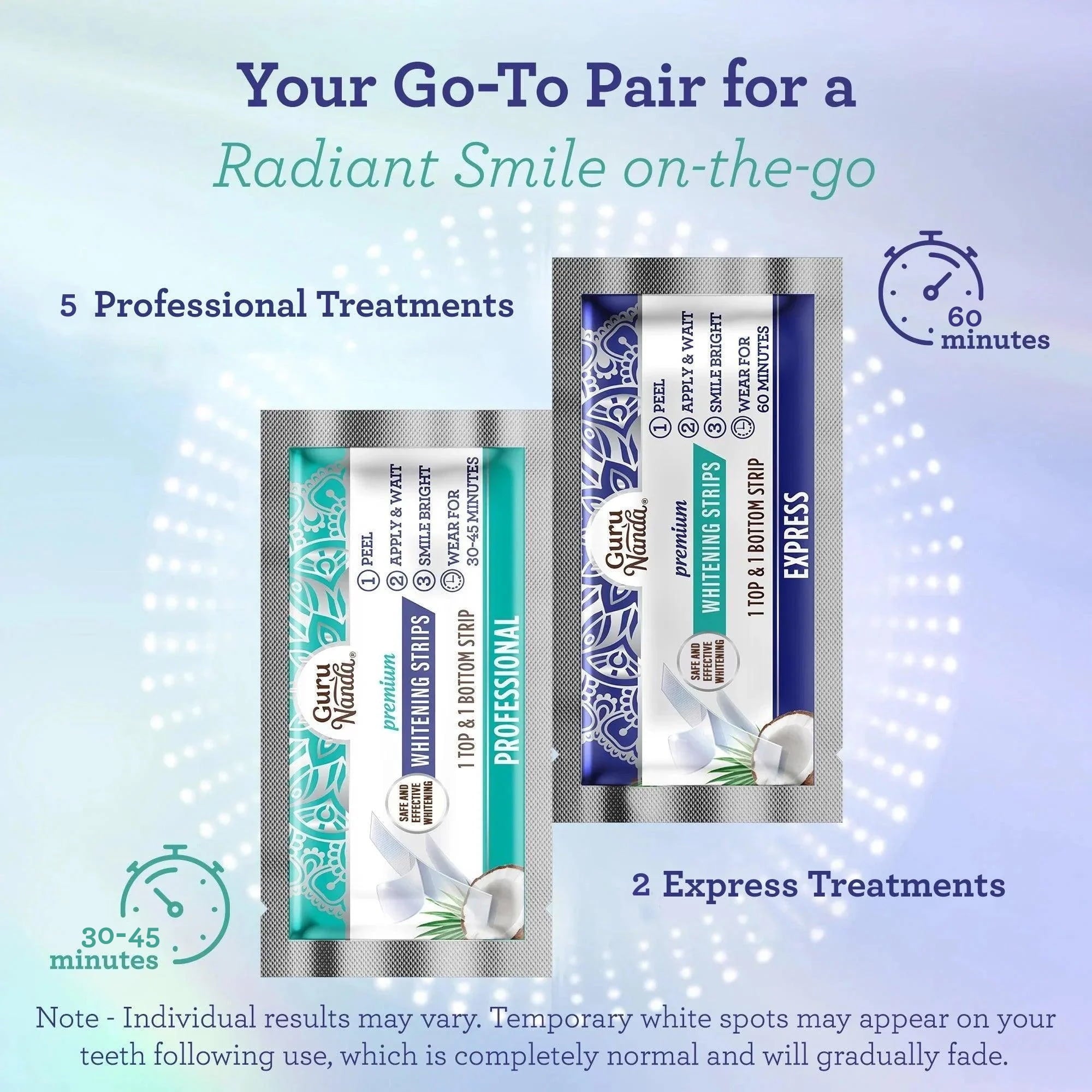 Teeth Whitening Strips -16-Day Treatment with Non-Slip, Dry Strip Technology - Whitening Designed with Care for a Brighter Smile