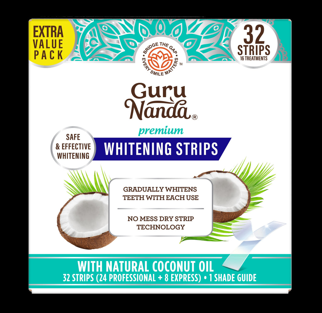 Teeth Whitening Strips -16-Day Treatment with Non-Slip, Dry Strip Technology - Whitening Designed with Care for a Brighter Smile