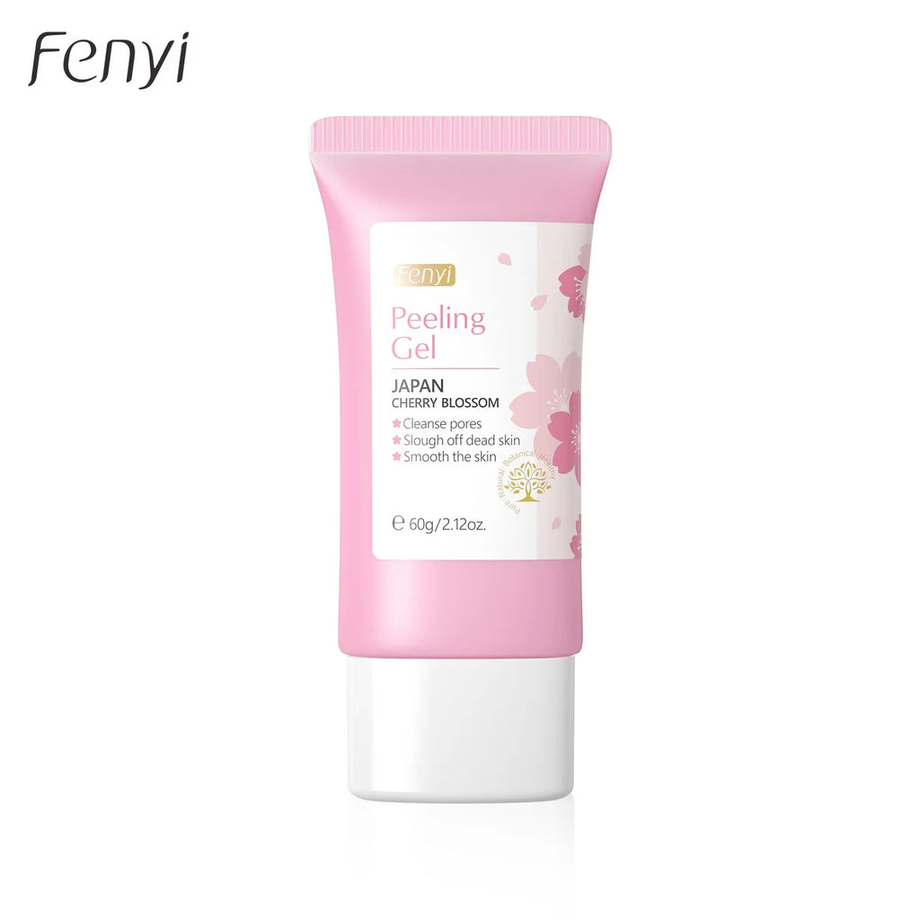 Sakura Face Deep Cleaning Exfoliating Gel Skin Care Whitening Moisturizer Repair Facial Scrub Skin Care 60G