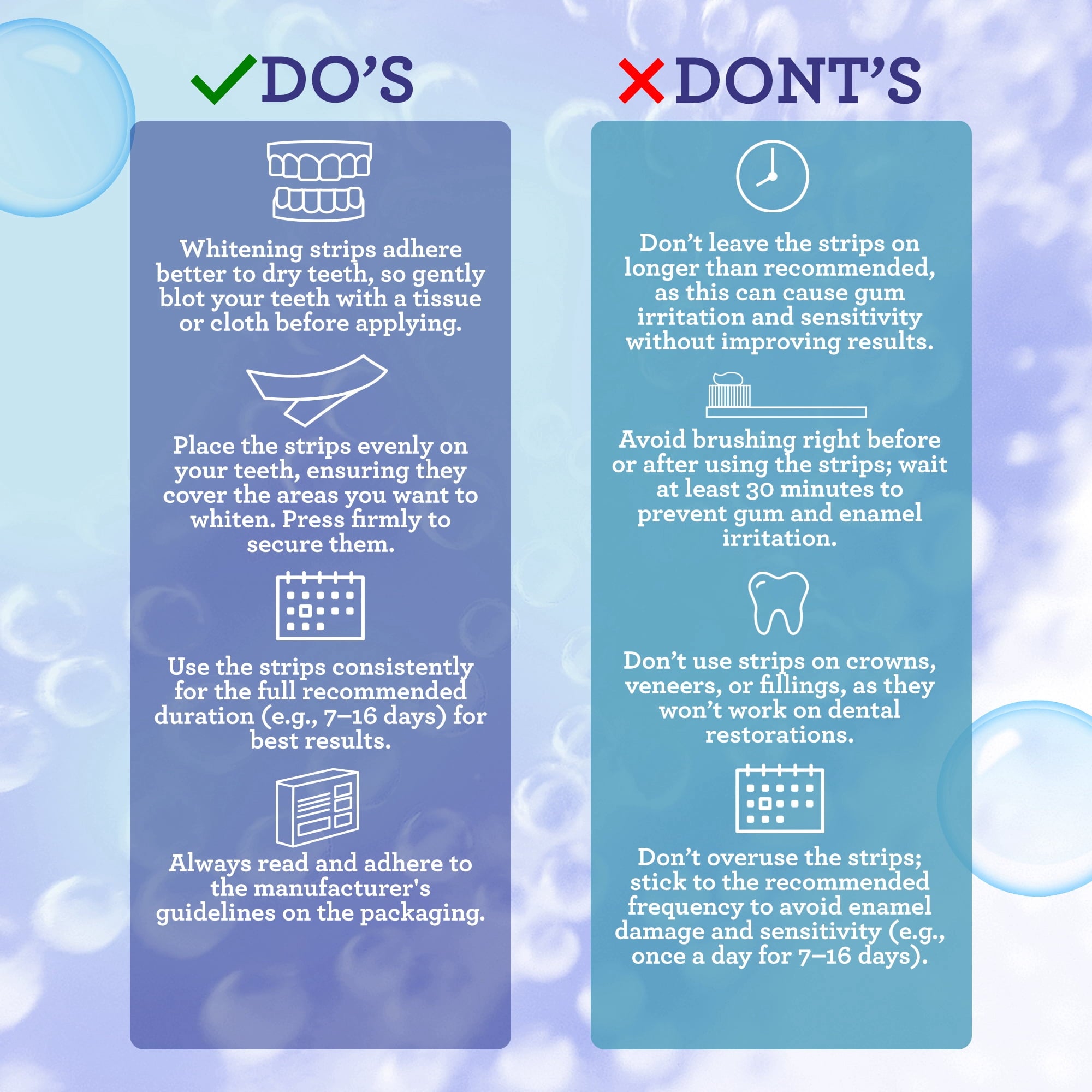 Teeth Whitening Strips -16-Day Treatment with Non-Slip, Dry Strip Technology - Whitening Designed with Care for a Brighter Smile